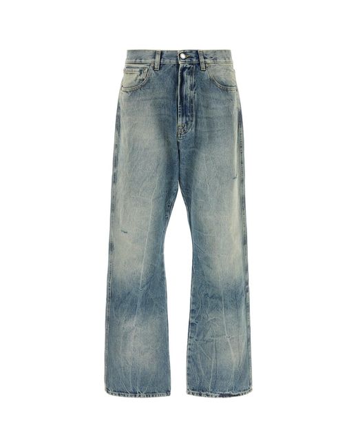 1989 STUDIO Blue Denim Stone Rhodesian Jeans for men