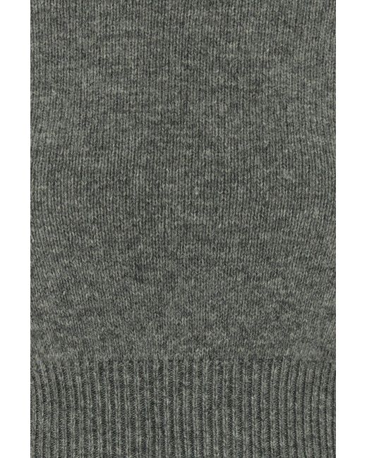 Jil Sander Gray Grey Wool Blend Sweater