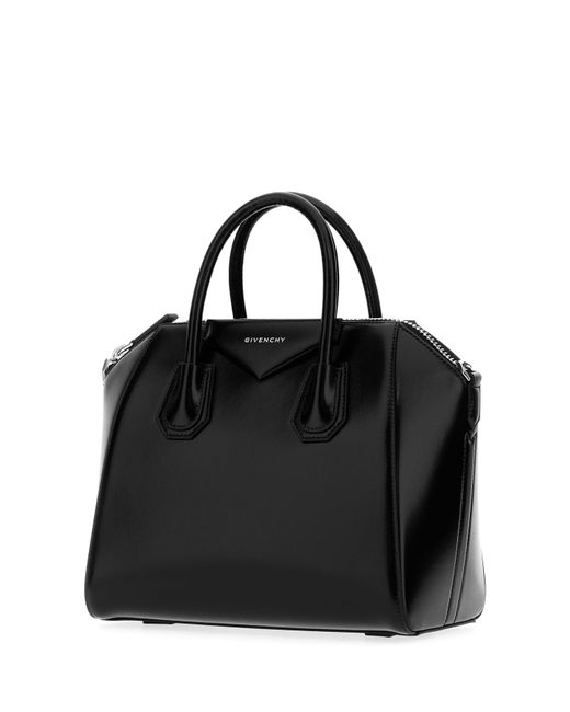 Givenchy Black Leather Small Antigona Handbag