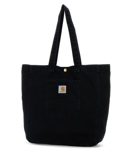 Bayfield Tote in denim nero di Carhartt in Black da Uomo