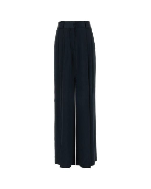 BLAZE Black Satin Novalis Palazzo Pant