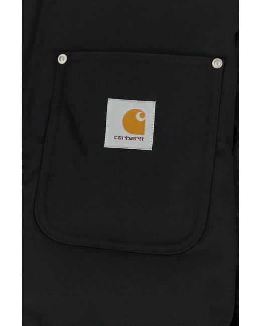 Carhartt Black Nylon Rayler Jacket for men