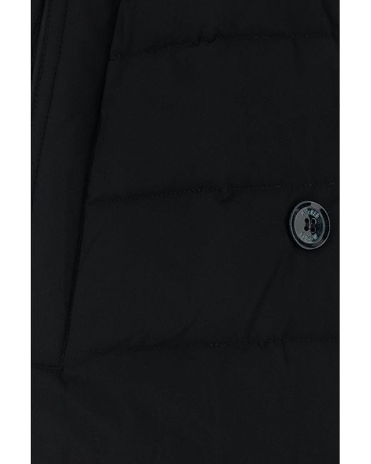Moorer Black Nylon Blend Raely Down Jacket