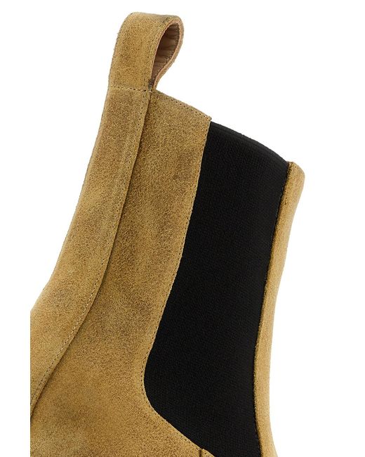 J.W. Anderson Brown Solid Chelsea Boots for men