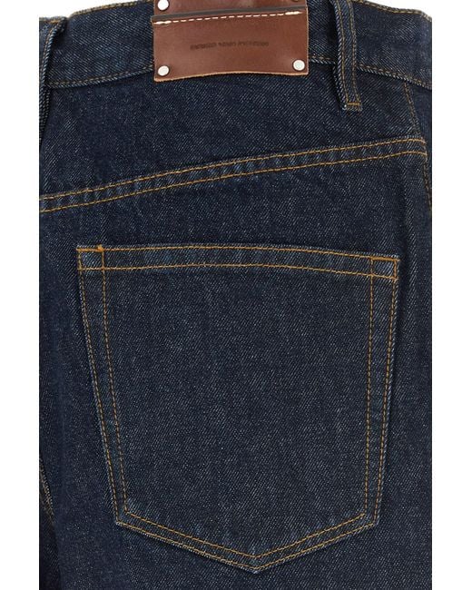 Dries Van Noten Blue Denim Pine Den Jeans for men