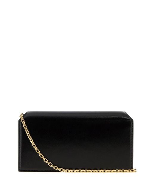 Givenchy Black Leather Antigona Clutch