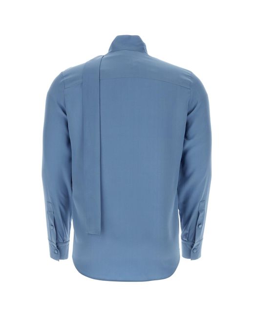 Valentino Garavani Blue Camicia for men