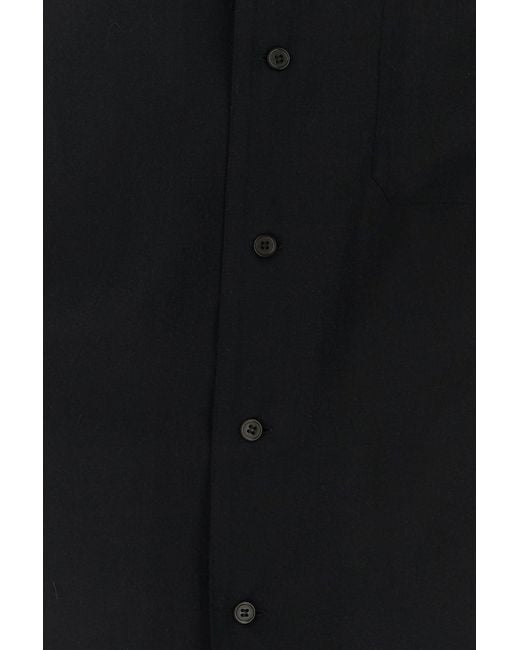 Yohji Yamamoto Black Shirts for men