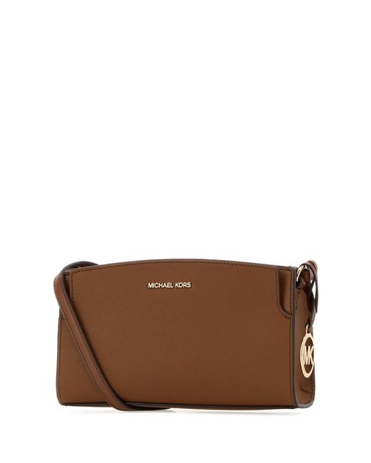 MICHAEL Michael Kors Brown Sm Ew Xbody