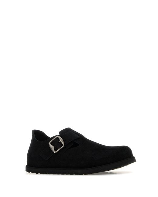 BIRKENSTOCK 1774 X BECOMES BERLIN Black Suede London Loafers