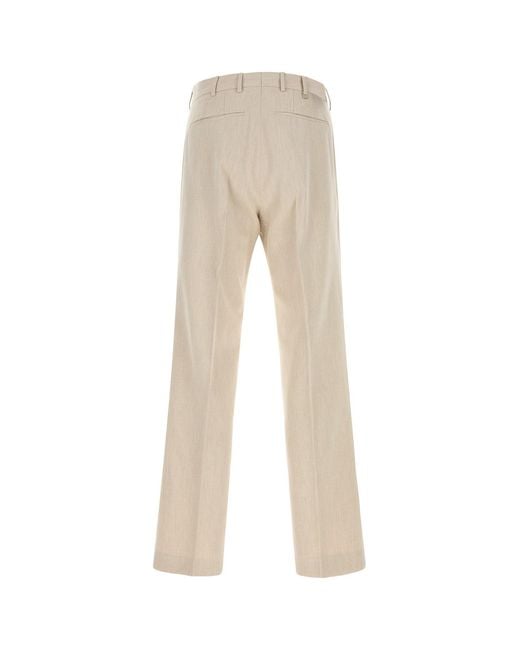 PT Torino Natural Sand Cotton Blend Pant for men