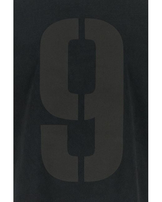 Fear Of God Black Slate Cotton Oversize T-shirt for men