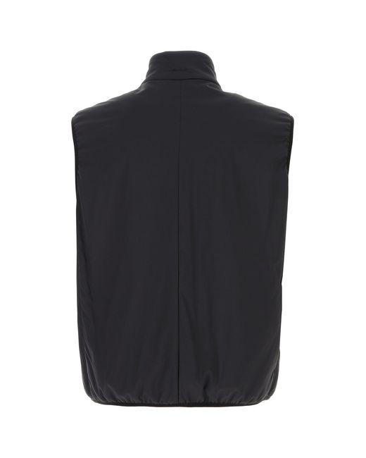 Herno Black Vest for men