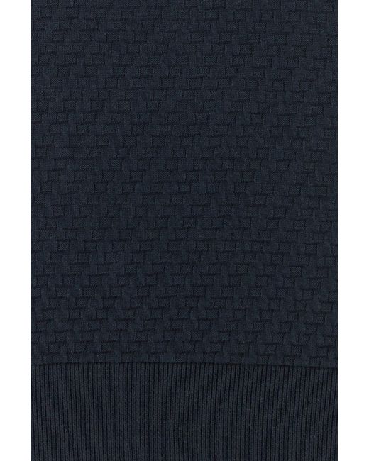 Canali Black T Shirt for men