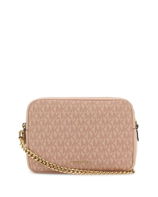 MICHAEL Michael Kors Multicolor Pink Canvas Medium Bryant Shoulder Bag