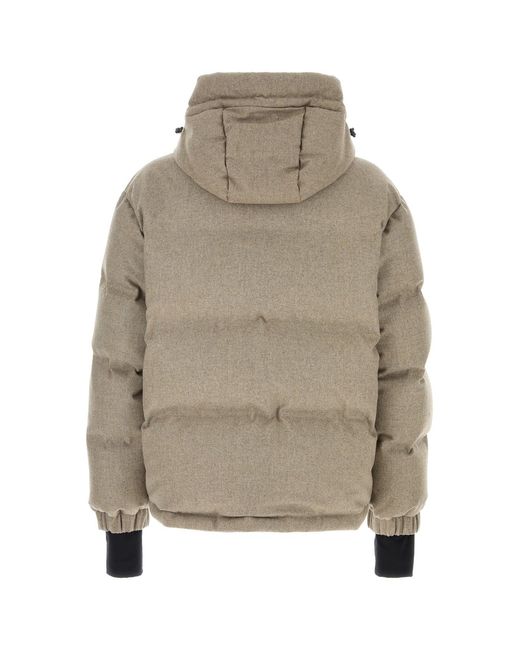 Moncler Natural Coats for men