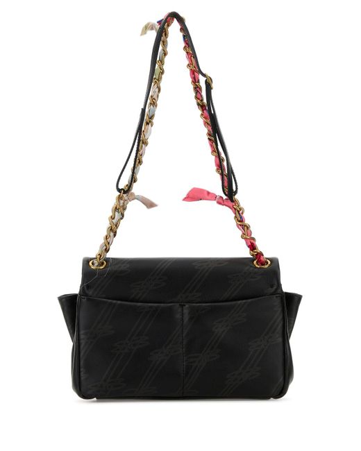 Borsa a spalla Darling mini in pelle stampata di Balenciaga in Black