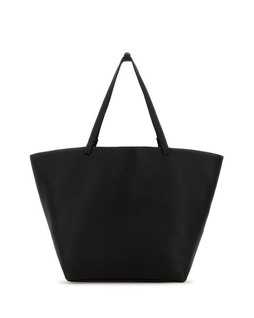 The Row Black Xl Park Tote