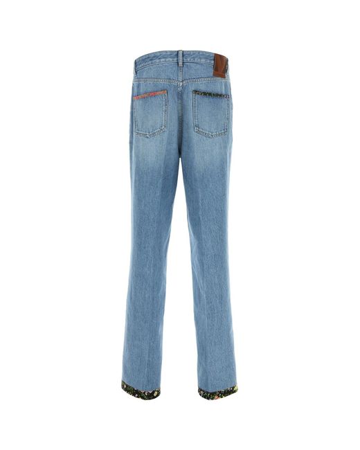 Valentino Garavani Blue Denim Jeans for men
