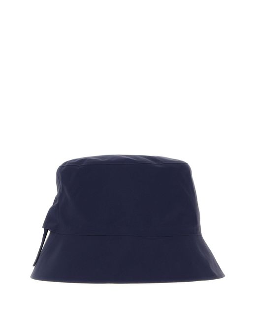 Veilance Blue Nylon Bucket Hat for men