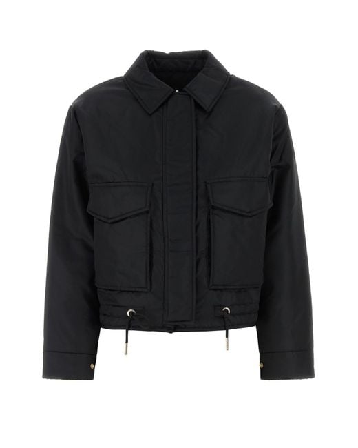 Giubbino in nylon nero di Michael Kors in Black