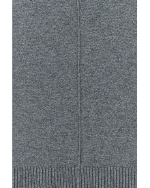 Lisa Yang Gray Grey Cotton Blend Agna Vest