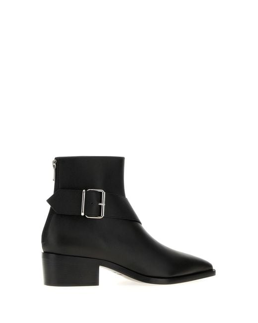 McQueen Black Boots for men