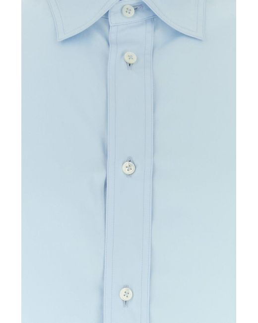Jil Sander Blue Regular Shirt for men