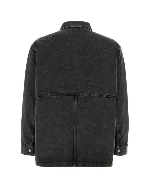 Needles Black Denim Jacket for men