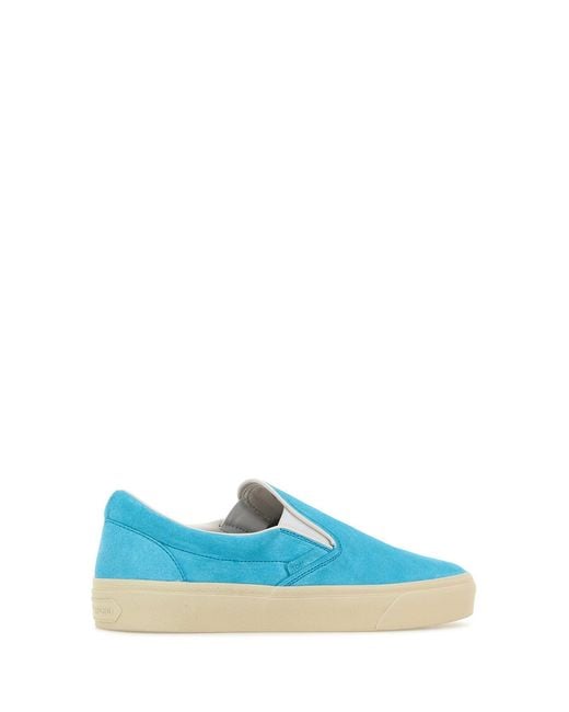 Tom Ford Blue Sneakers for men