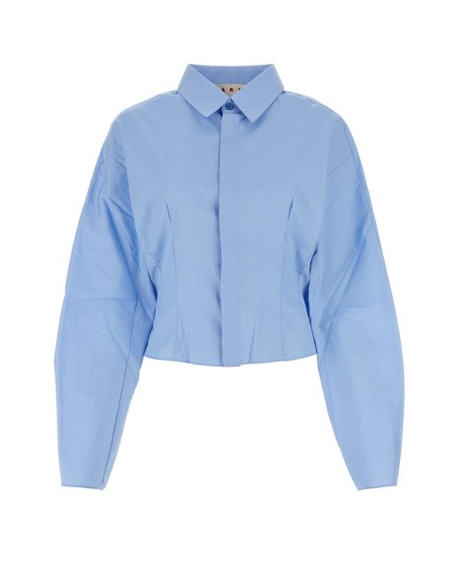 Marni Blue Camicia