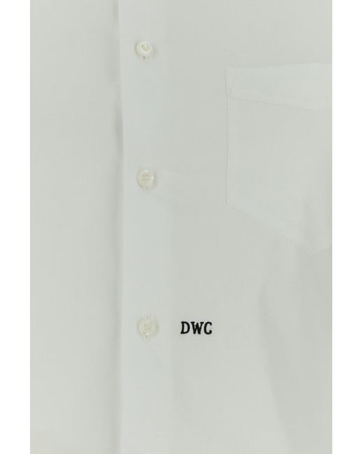 DSquared² White Poplin Shirt