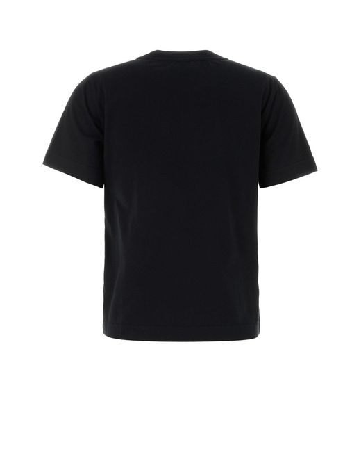 Burberry Black Crew Neck T-Shirt