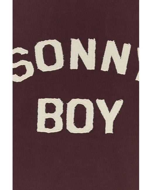 1989 STUDIO Red Purple Cotton Sonny Boy T-shirt for men