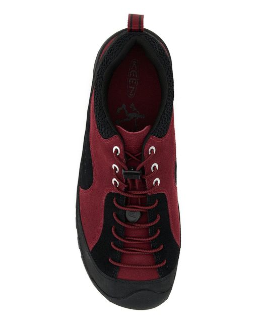 Keen Multicolor Two-tone Suede And Fabric Jasper Rocks Sneakers