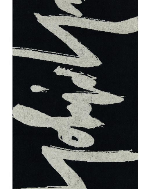Yohji Yamamoto Black Scarves And Foulards for men