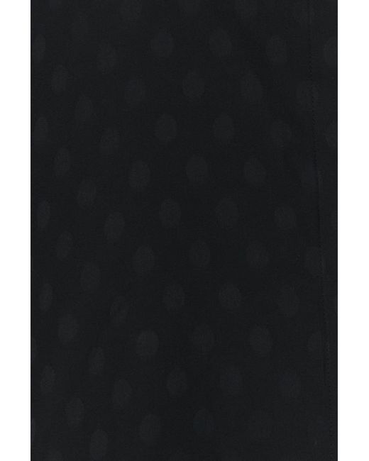 Isabel Marant Black Regular Textured Shirt