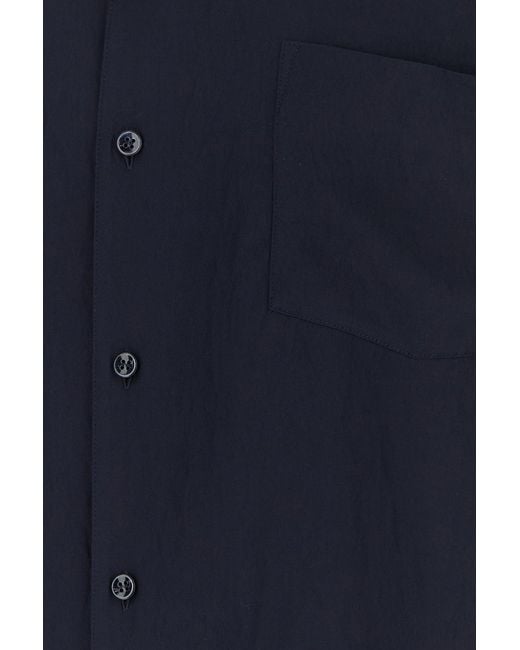 Giorgio Armani Blue Solid Regular Shirt for men