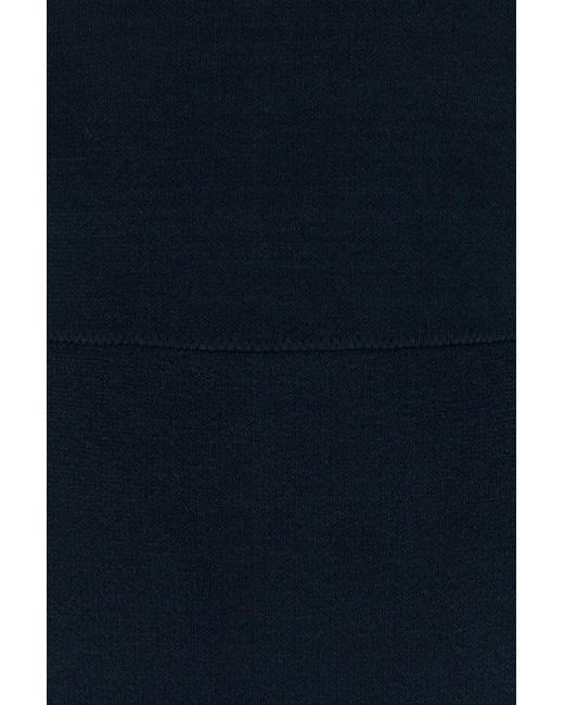 Alaïa Blue Stretch Viscose Blend Mini Dress