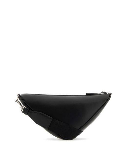 Prada Black Triangle Shoulder Bag for men