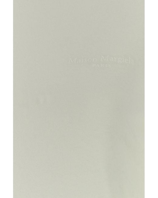 Maison Margiela Gray Chalk Cotton T-shirt