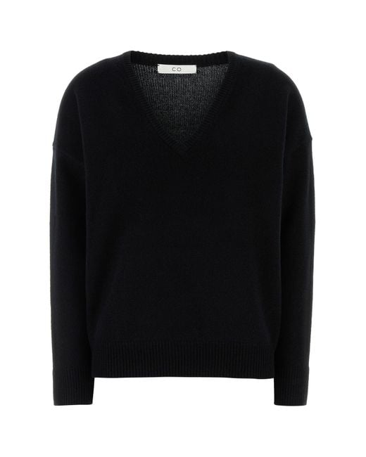 Co. Black Cashmere Sweater