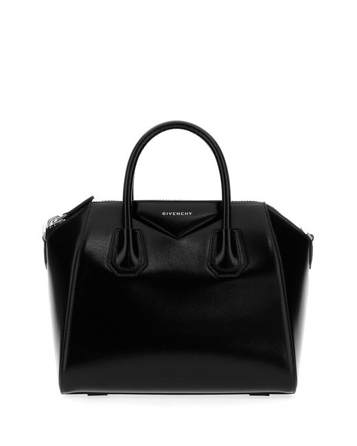 Givenchy Black Leather Small Antigona Handbag