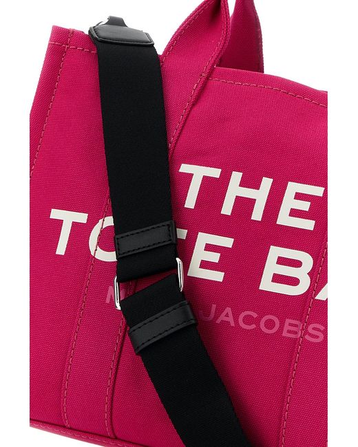 Marc Jacobs Pink Fuchsia Canvas Medium The Tote Bag Handbag