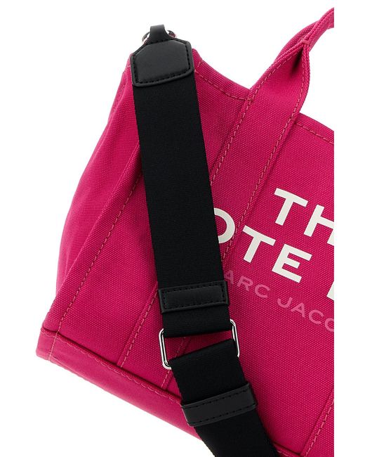 Marc Jacobs Pink Fuchsia Canvas Mini The Tote Bag Handbag