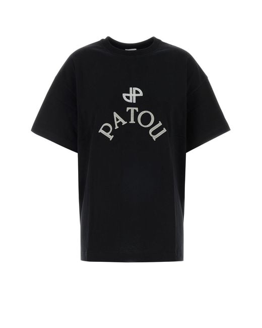 Patou Black Oversize Jp Tshirt