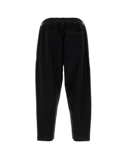 Moschino Black Cotton joggers for men