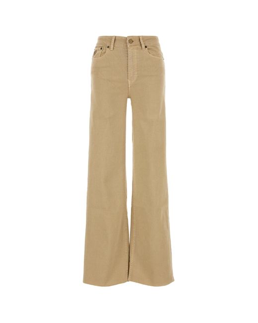 Lois Natural Beige Stretch Denim Jeans