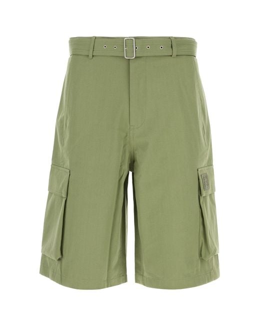 Maison Kitsuné Green Shorts for men