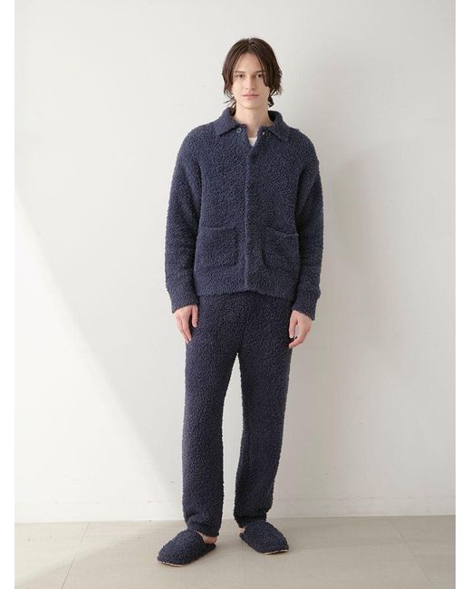 gelato pique Blue Basic Gelato Long Pants for men